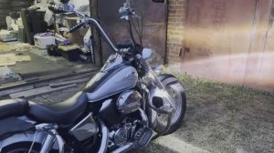 Honda Shadow подготовка к мотосезону. Замена масла и фильтра. Очередное ТО.
