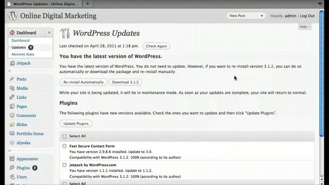 Wordpress Updates and Jetpack смотреть онлайн