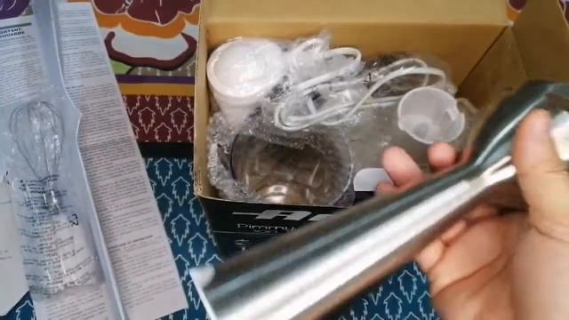 Hand blender ARIETE PIMMY300 3 in 1 unboxing the unboxed! смотреть онлайн