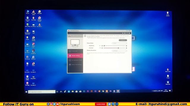 Brightness control of monitors & pcs | LG Onscreen control | Screen brightness control in Windows 1 смотреть онлайн