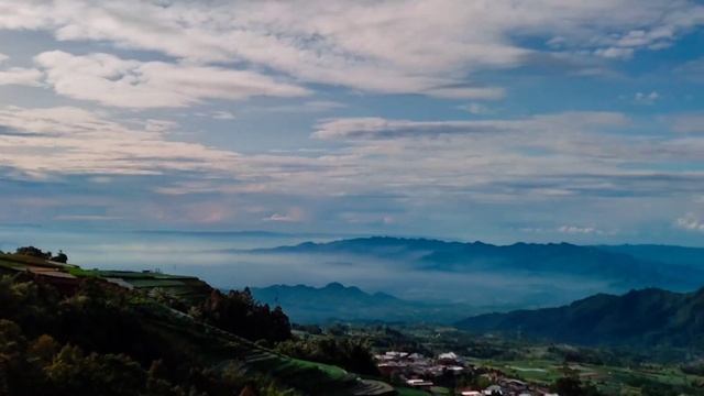 NATURE VIDEOS WITH RELAXATION MUSIC | THE BEST VIEW OF CENTRAL JAVA смотреть онлайн