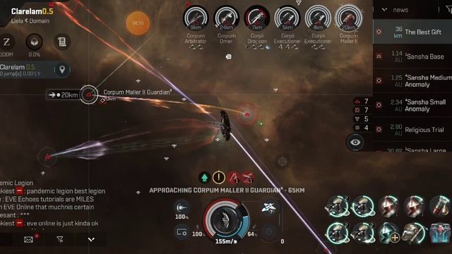 Eve Echoes Oracle II T9 Ratting Powerhouse смотреть онлайн