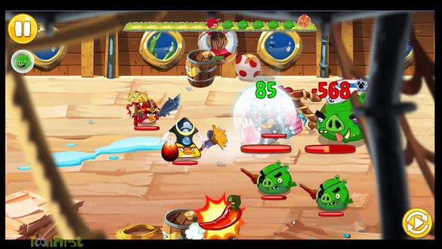 Angry Birds Epic: Play As Red Avenger, Cave 8, Strange Site 5, GamePlay Walkthrough смотреть онлайн