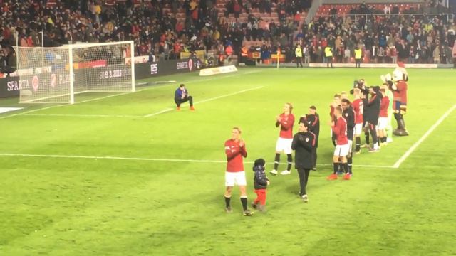 AC Sparta Praha:FC Banik Ostrava Děkovačka смотреть онлайн