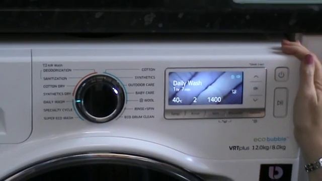 Samsung Ecobubble 12kg Washer Dryer Review смотреть онлайн