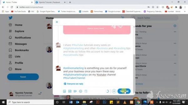How to create a twitter thread in 2021 on PC and Mobile | Twitter tutorial