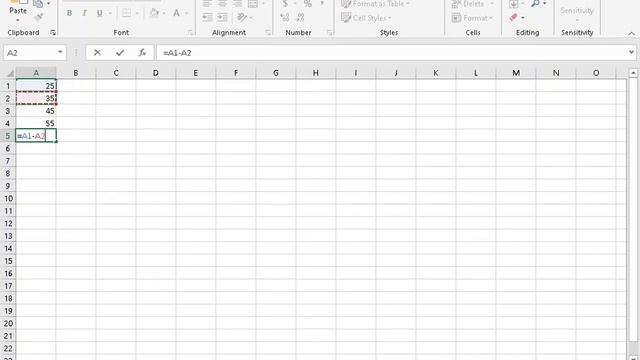 How To Add, Subtract,Multiply,Divide In Ms Excel 2016