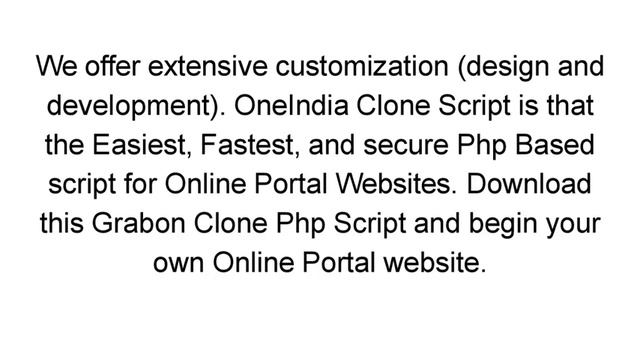 OneIndia Clone Script - PHP READYMADE SCRIPT смотреть онлайн