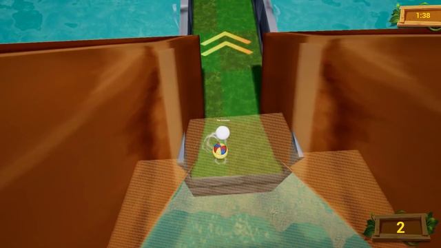 Golf-it Funny Moments - The Race to Disappearing Holes! смотреть онлайн