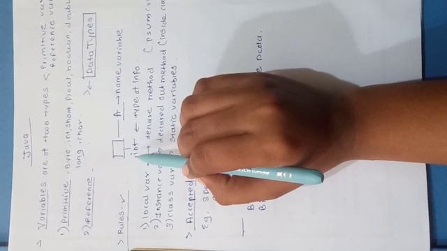 Java variable types смотреть онлайн