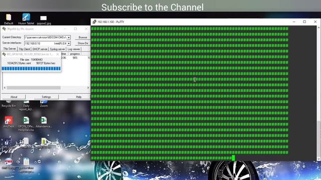 How to update BDcom olt firmware Using tftp server and putty app смотреть онлайн