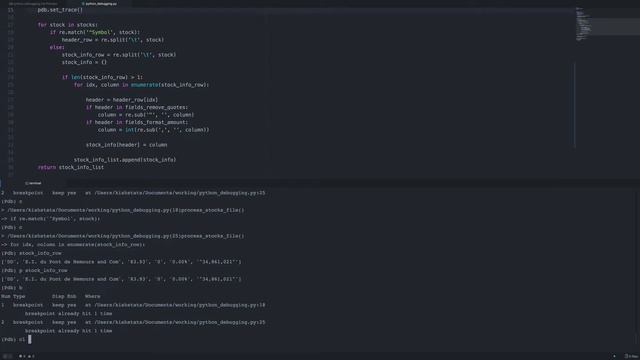 Python Fundamentals: Debugging with PDB смотреть онлайн