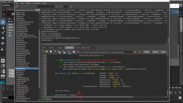 Script Editor Extension For Maya смотреть онлайн