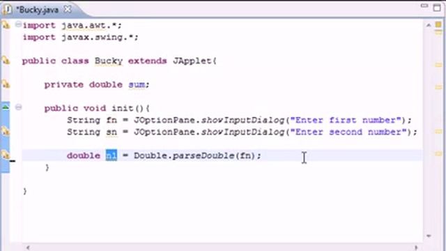 Java Intermediate 22 - init for Applets смотреть онлайн