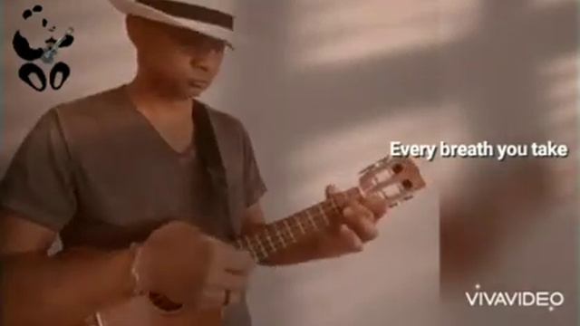 Every breath you take (Police/Sting) - ukulele solo fingerstyle смотреть онлайн
