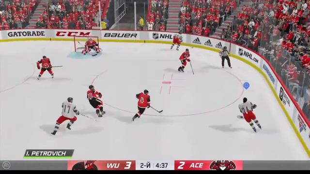 NHL 20 EASHL режим 6vs6 играю за клуб Night Wavers смотреть онлайн