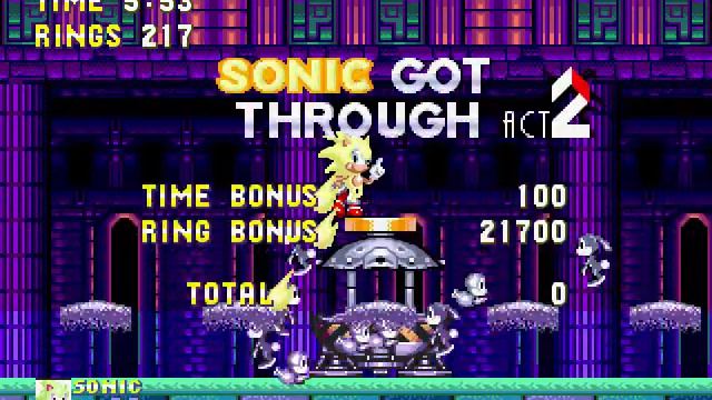 Sonic The Hedgehog 3. Секрет золотой надписи смотреть онлайн