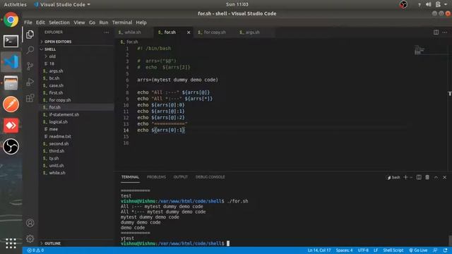 Array Variables | #12 | Shell Scripting for Beginner or Developer in Hindi смотреть онлайн