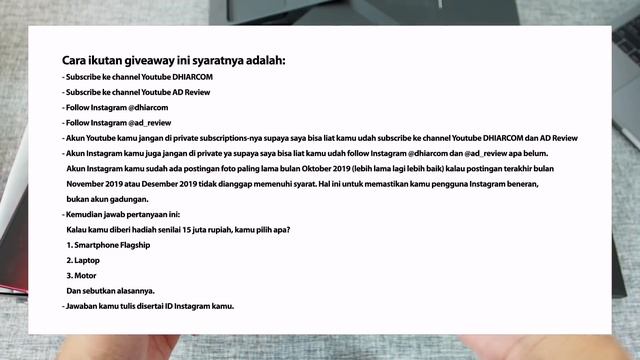[CLOSED 10 Januari 2020] GIVEAWAY SEPERANGKAT HAPE GAMING & TABLET GAMING смотреть онлайн