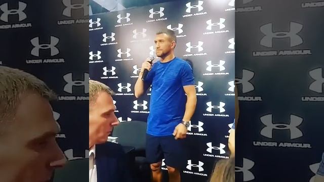 Василий Ломаченко,Открытие магазина Under Armor Одесса смотреть онлайн