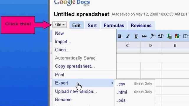 How To Save Excel Sheet to File in Google Docs смотреть онлайн