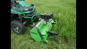Коса для травы и газона, Косилка для квадроцикла atv прицепная