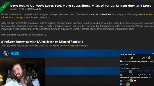 World of Warcraft: Pandora's Box | A͏s͏mongold Reacts to the Rise & Fall of WoW by MadSeasonShow смотреть онлайн
