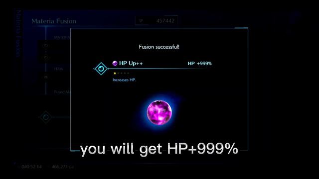 Materia Fusion Guide: Get Wall +999% HP without Fat Chocobo Feather смотреть онлайн