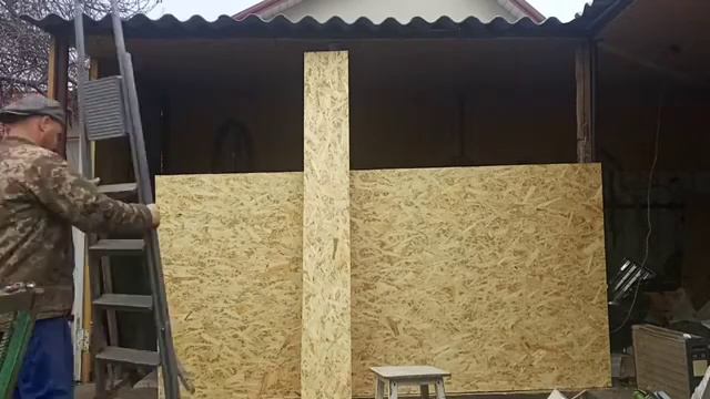 Строим каркасный сарай из ОСБ. смотреть онлайн