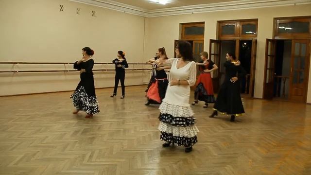 Студия фламенко "Эсмеральда", Кыргызстан, Бишкек Часть 10. Ольга Панкова смотреть онлайн