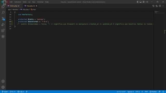 Laravel Eloquent| TIMESTAMP en Laravel - created_at y updated_at смотреть онлайн