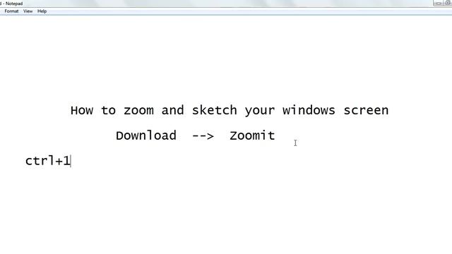 how to Zoom and Sketch your windows screen-2016 смотреть онлайн