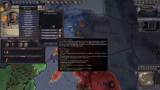 Let's play CK2 - Uncharted Relocation - Part 7 (Crusader Kings 2) смотреть онлайн