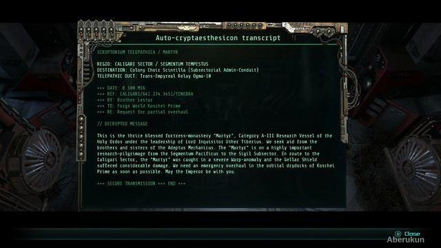 Warhammer 40K: Inquisitor Martyr - Full Game Walkthrough - Part 1 смотреть онлайн