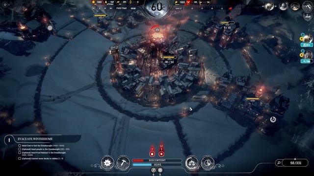 Mass Evacuation | Frostpunk The Fall of Winterhome Scenario #05 смотреть онлайн