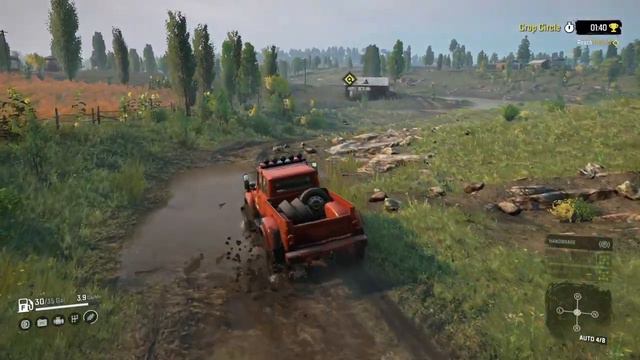 Crop Circle Contest 🏆 In "HarvestCorp" | SnowRunner Season 8 смотреть онлайн