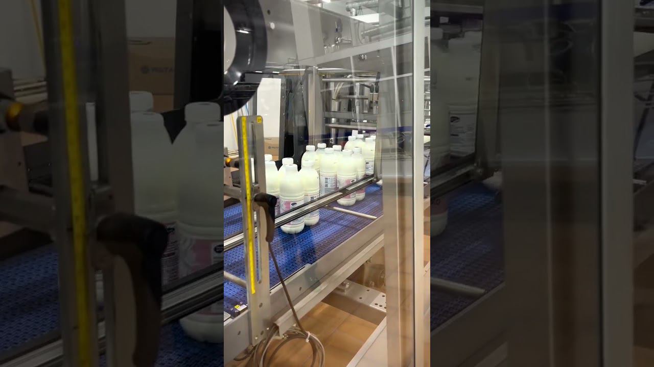 Линия производства молока в ПЭТ бутылках на молочном комбинате "Мечта" смотреть онлайн