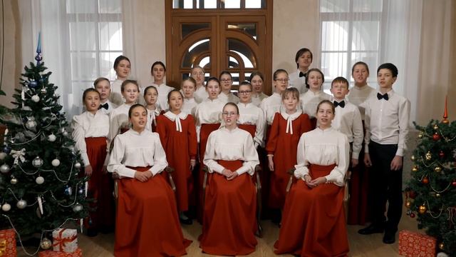 Архиерейская детская капелла "Октоих" - Колядка "Небо и земля" смотреть онлайн