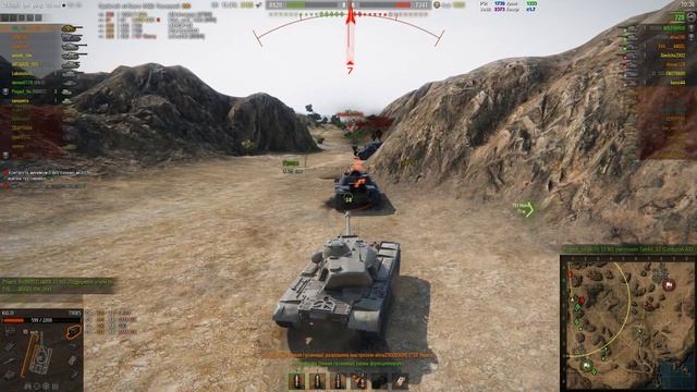 T110e5 - Фейловая Нагибаторская позиция на карте ЭльХаллуф (5 фрагов и 7000) Как играют статисты Wo смотреть онлайн