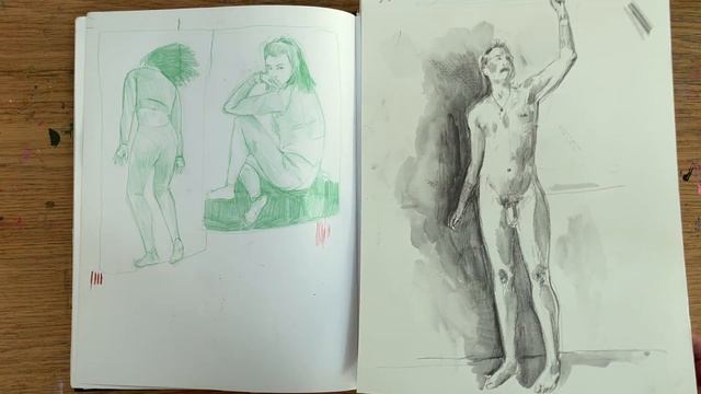 Sketchbook Tour, Figurative Art Sketchbook смотреть онлайн