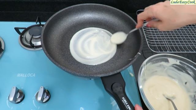 ВАФЕЛЬНЫЙ РОЖОК для мороженого без вафельницы - ICE CREAM CONE - vỏ kem ốc quế смотреть онлайн