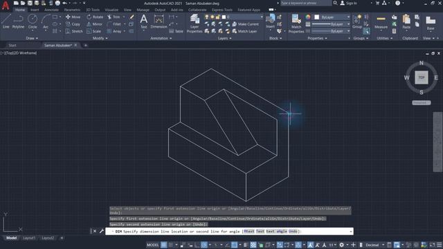AutoCAD Isometric Drawing Exercise 11 смотреть онлайн
