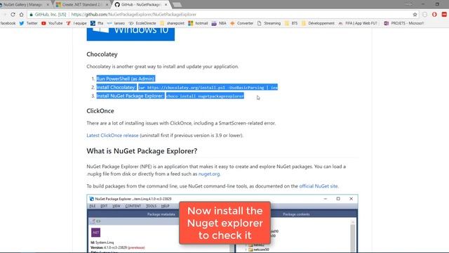How to create Nuget package in Visual studio 2017 смотреть онлайн