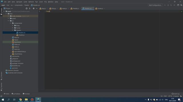 React с нуля 4 урок. Верстка в React, подключение пакетов. смотреть онлайн