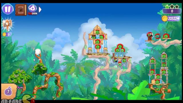 Angry Birds Stella - Unlocked ALL Piggies Golden Map Walkthrough Part 50 смотреть онлайн