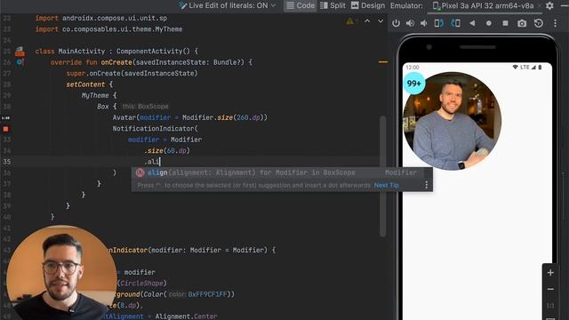 How to use Box in Jetpack Compose – Alex Styl смотреть онлайн