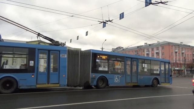 "Бывший Московский троллейбус" Троллейбус Тролза-6206.00 «Мегаполис» борт 3097 по маршруту 3 смотреть онлайн