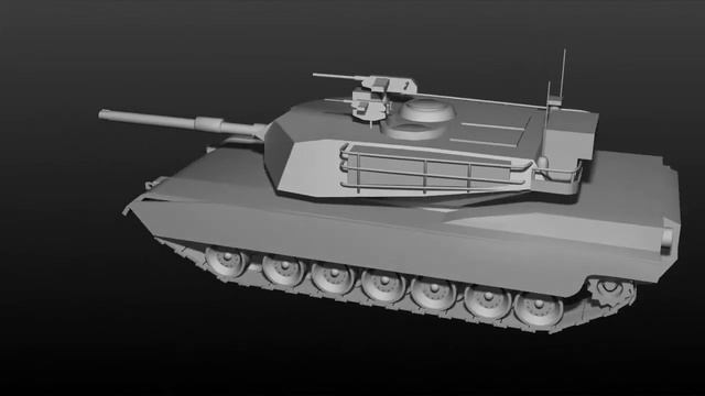 Abrams M1 3ds max смотреть онлайн