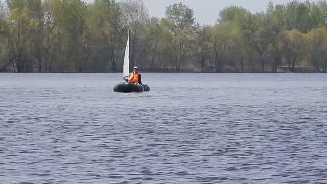 Парус на лодку ПВХ смотреть онлайн