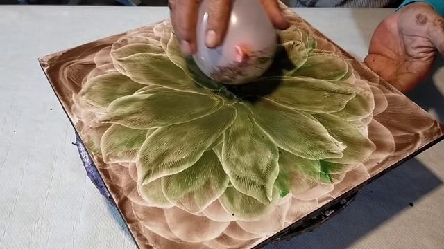 LA MAGIA DEL ARTE FLUIDO ?? PINTANDO UNA FLOR CON UN GLOBO ??  UN ESPECTÁCULO ??